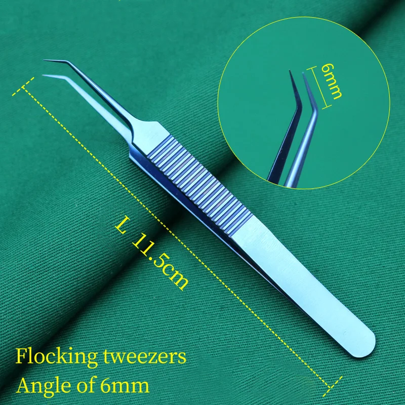 Fue Hair Transplant Forceps Hair Transplant Implanter Hair Transplant Tweezer Titanium