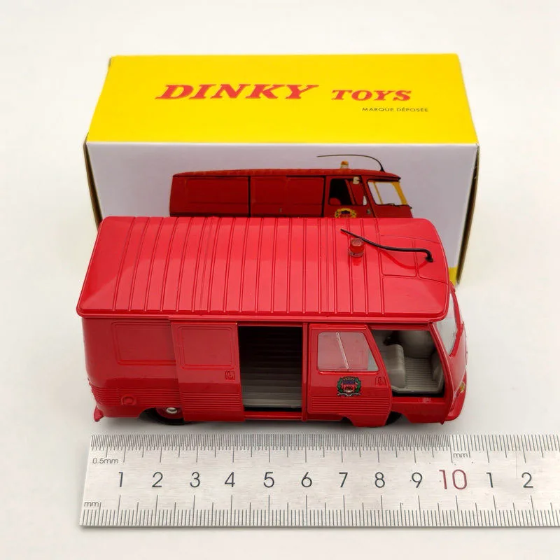 Atlas 1:43 Dinky Toys 570 P Fourgon J7 versión Pompiers Diecast Models Car Gifts