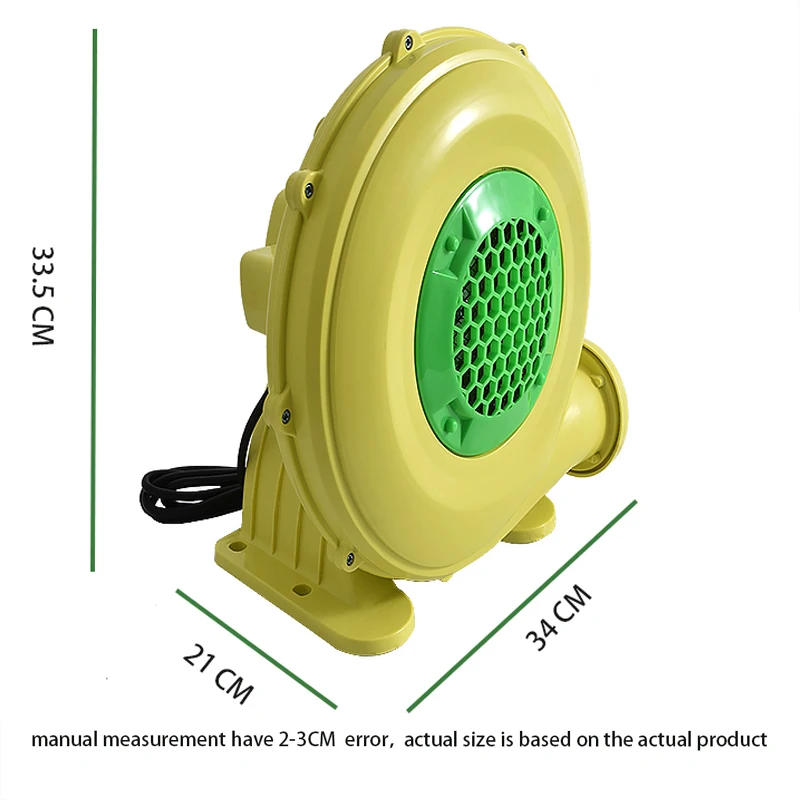 480W Small Dust Exhaust Electric Air Blower Inflatable Castle Blower Toy Fan Air Pump Powerful Blowing fan Machine 220/110V