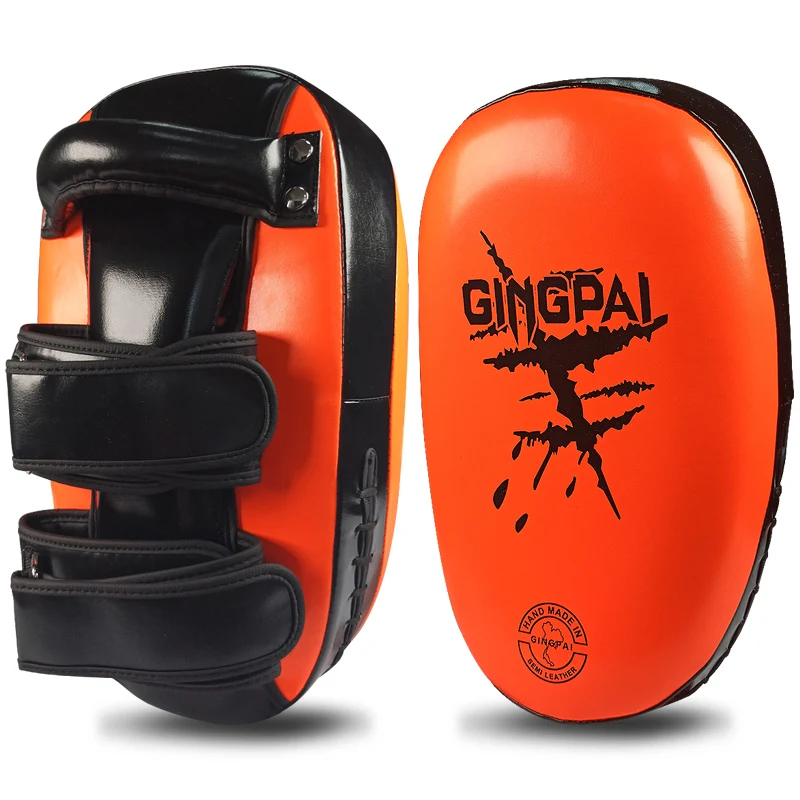 GINGPAI-Cible de boxe pour pied de sanda, nouveau matériau en PU pour muay-thaï, taekwondo, MMA