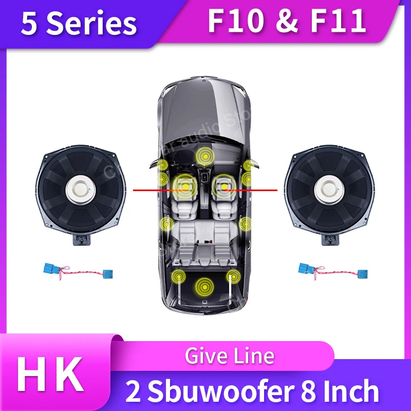 Hoorn Voor BMW F10 F11 5-serie Hoge Kwaliteit Luidspreker Audio Cover Eindversterker Bass Tweeter Midrange Subwoofer Luidsprekers Kit