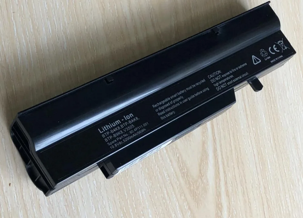 HSW 5200mAH Laptop Battery For FUJITSU V3405 V3505 V3525 V8210 BTP-C0K8 BTP-B7K8 BTP-B8K8 BTP-BAK8 BTP-B4K8 TP-B5K fast shipping