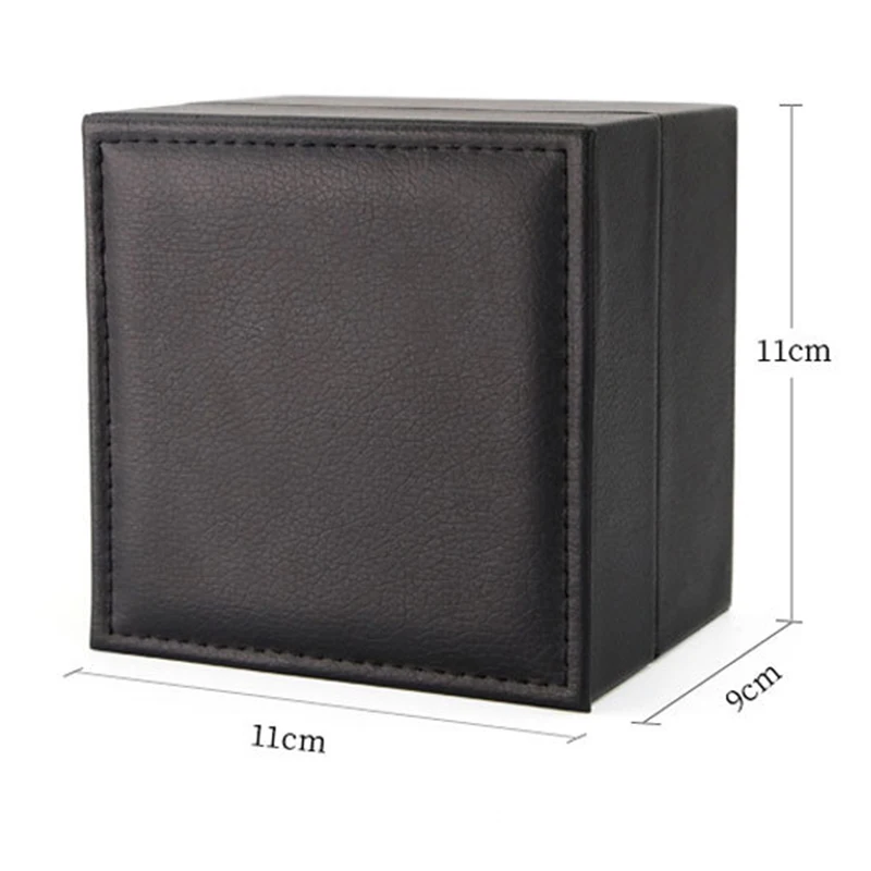 New Style Watch Box Cardboard Gift Gift Box Leather Square High-End Quartz Watch AAA Packaging Box Jewelry Box Christmas Gift