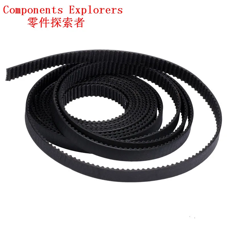 5M Belt Rubber MXL 3GT 6mm Width,  2GT 6mm 9mm Width ,Opening Belt Rubber