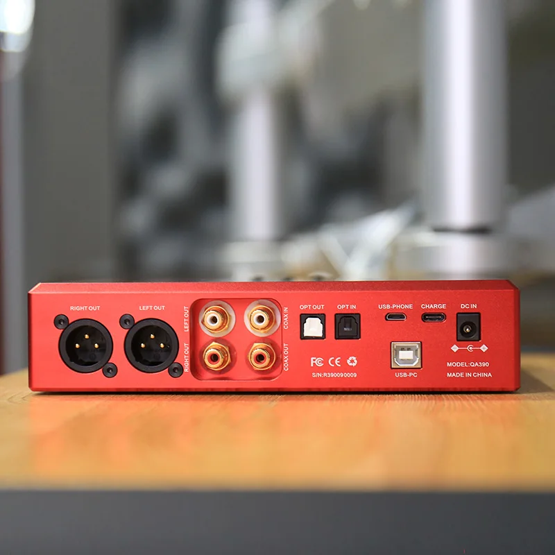 Quloos QLS QA390 AK4497EQ*2 HiFi Lossless Music Player DAC Decoder Headphone Amplifier