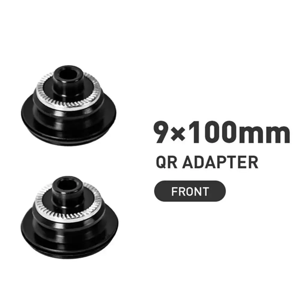 1 Pair MTB Bicycle QR THRU Front/Rear Hub Cap Converter for Koozer XM490 480 470 Mountain Bike Hub End Adapter QR Or THRU Cap