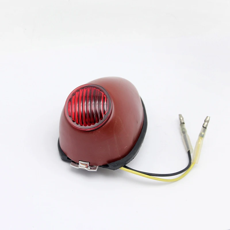 Alconstar- Motorcycle Retro Motor Rear Fender Rear Light Traillight 12V For BMW R71 R75 Ural M72 KS750 CJ-K750 K750 MB750 DNEPR