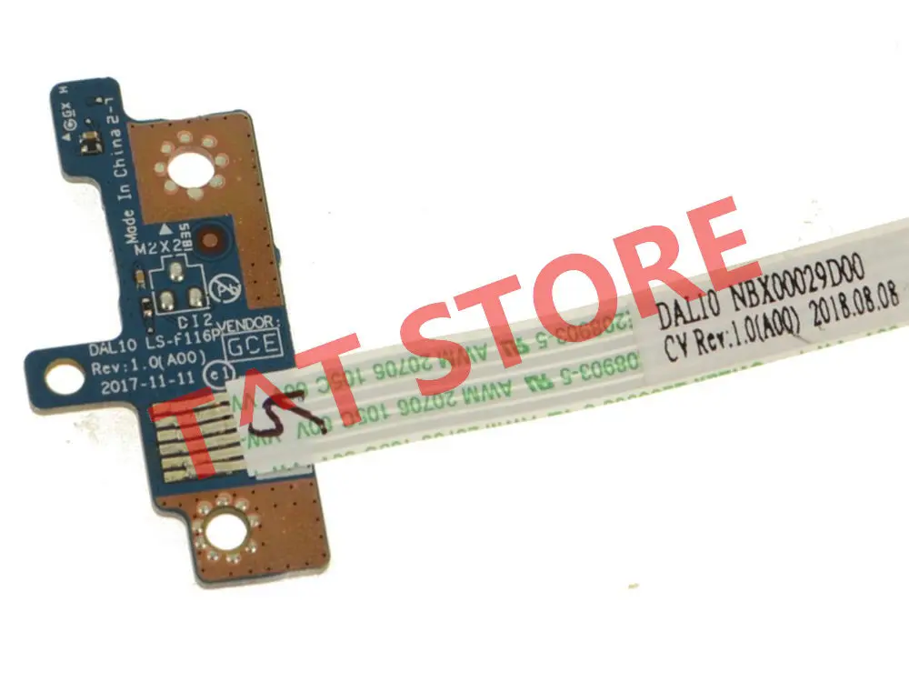 NEW original for Dell OEM Latitude 3490 Power Button Board with Cable LS-F116P test good free shipping