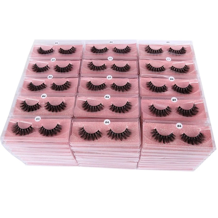 

Wholesale Lashes 10/20/30Pairs 3d Mink Eyelashes Natural Mink Lashes False Eyelashes Extension Makeup Faux Cils In Bulk