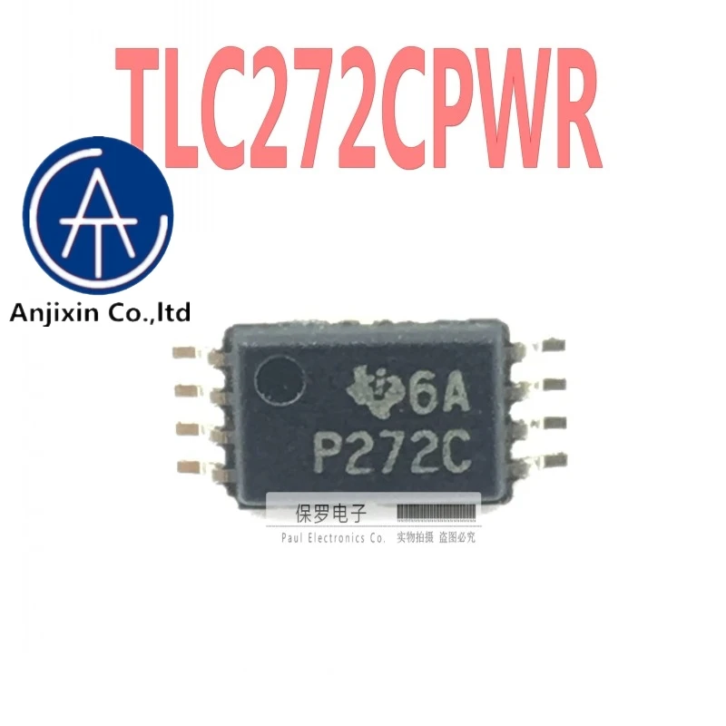 

10pcs 100% orginal new operational amplifier TLC272CPWR TLC272CPW silk screen P272C TSSOP-8 in stock