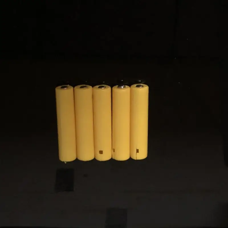 5Pcs AA AAA Size Dummy Fake Battery Setup Shell Placeholder Cylinder Conductor 24BB