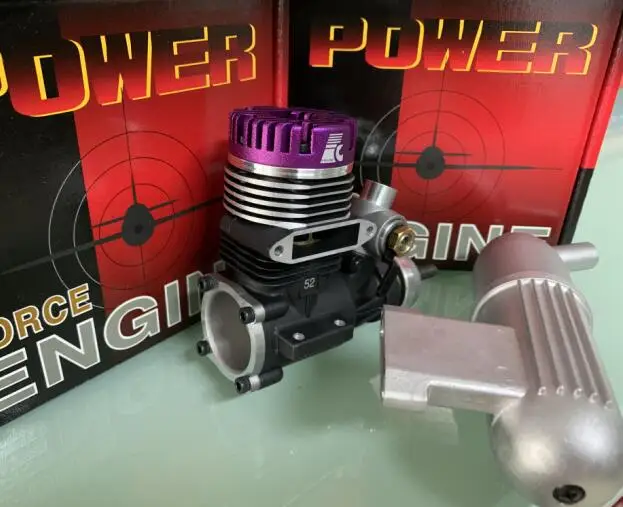 Imported FCPower FC52 2 Stroke 52 Nitro Engine Motor Instead of ASP S52A / S52AII Nitro Engine 52 Grade for RC Airplane