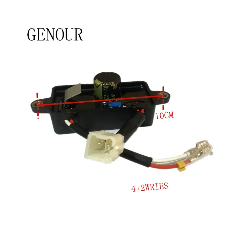 ORIGINA CQJY AVR Automatic Voltage Regulator For Generator 2KW 2.5KW 2.8kw Single Phase 168F 170F GX160 KM2500 KM4000 250V 220UF