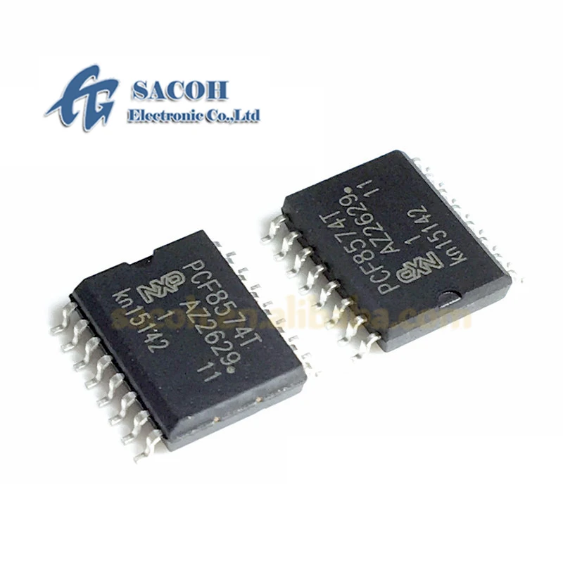 10PCS/lot New OriginaI PCF8574T PCF8574AT PCF8574 or PCF8574DWRE4 PCF8574DWR PCF8574DW SOP-16 Remote 8-bit I/O expander