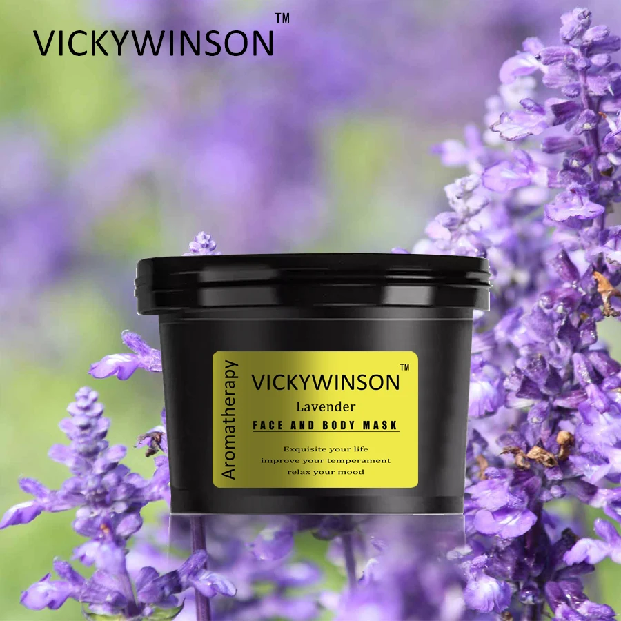 Lavendel Gezicht En Body Aromatherapie Scrub Masker 50G Handgemaakte Natuurlijke Body Peeling Exfoliërende Scrub Diep Schoon