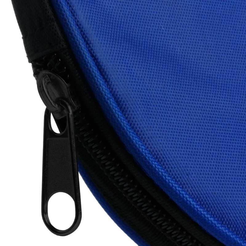 1 Piece Professional Portable Waterproof Dust-proof Zipper Steel Ring Table Tennis Racket Case Bag 