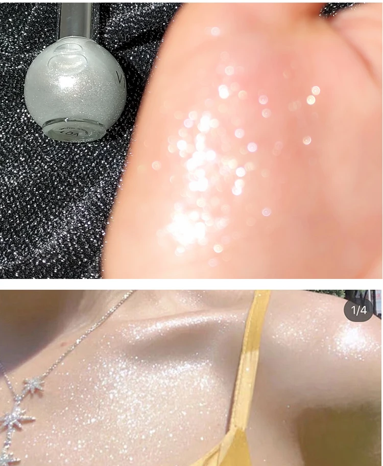 顔と体のためのメイクアップ,新しい,液体,3d,ダイヤモンド爆弾,キラキラ,きらめく,化粧品