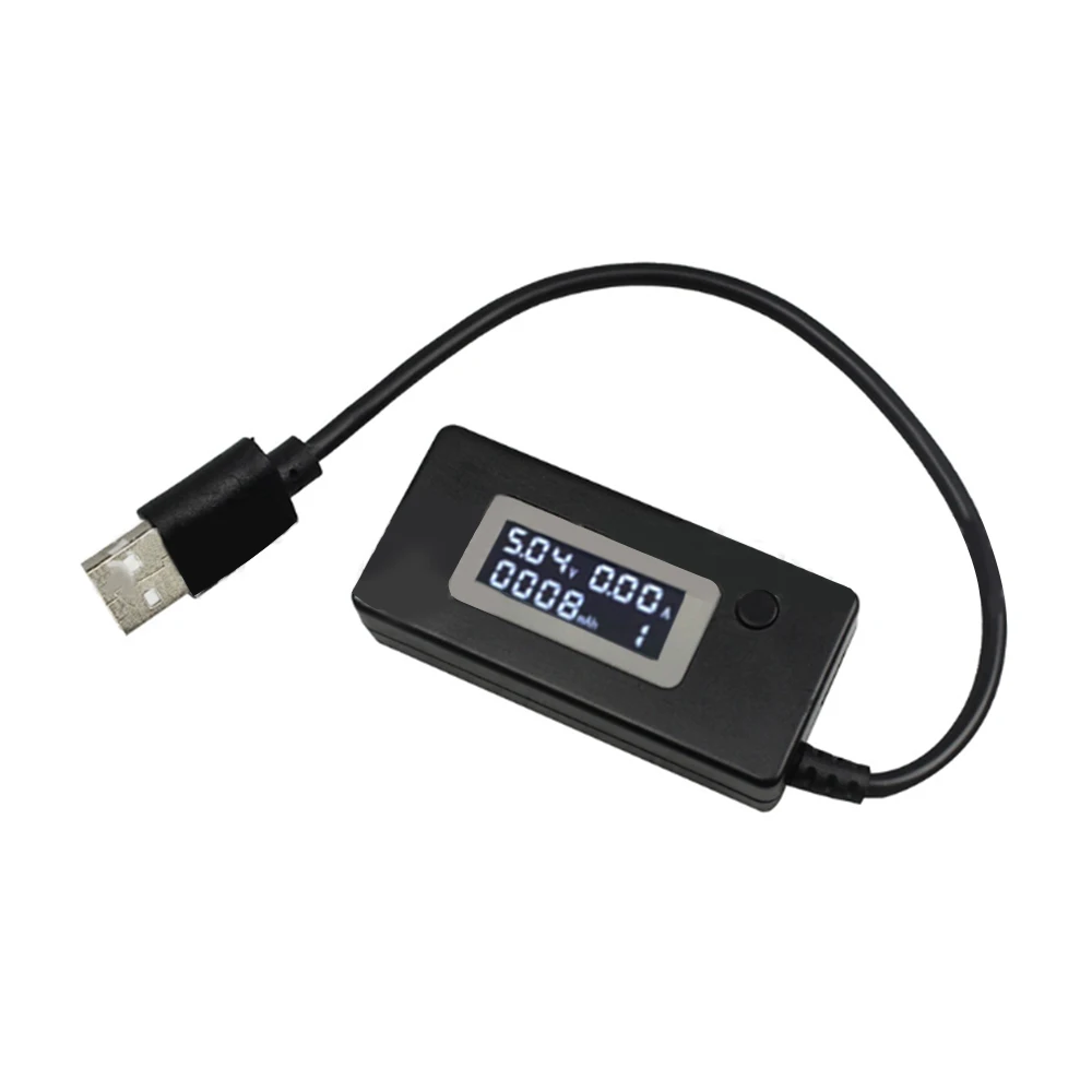 Mini USB 3V-15V LCD Display Spannung Strom Kapazität Monitor Detektor Mobile Power Tester