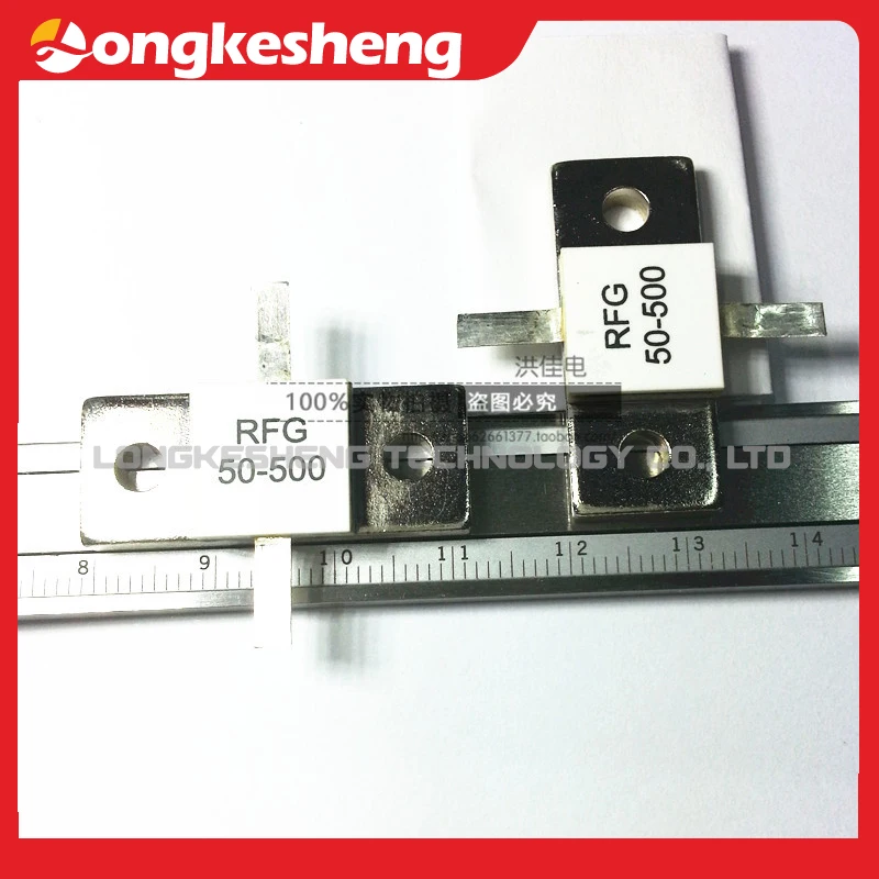 RFG100-500 RFG50-500 Microwave radio frequency resistance High frequency flange resistance Microstrip power resistance