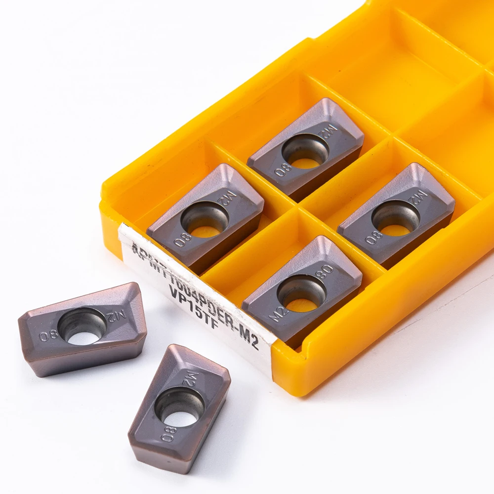 APMT1604 M2 H2 VP15TF Aluminum Internal Metal Turning Tool APMT 1604 High Quality CNC Machine Carbide Turning Insert Tool 10PCS