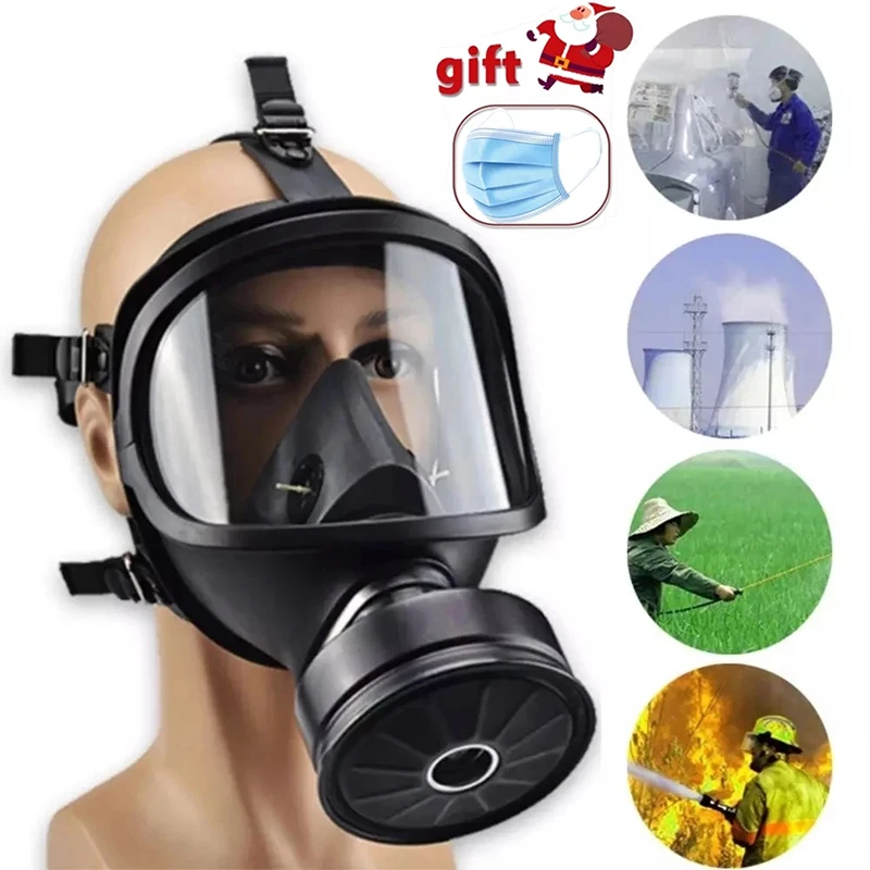 

MF14 Chemical Gas Mask Self-Priming Full Face Mask Classic Gas Masks Chemical Biological And Radioactive Contamination