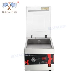 DZ-260C stainless steel body storage foodsaver bag vacuum sealing machine single chamber foodsaver vacuum sealer