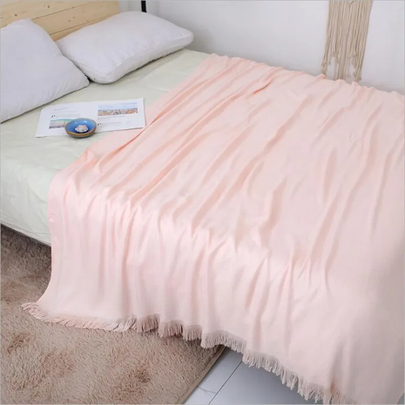 150x200cm Pure Bamboo Fiber Blanket for Baby Kid Adult Summer Cool Throw Blankets for Bed Sofa Comfortable Air Conditional Quilt