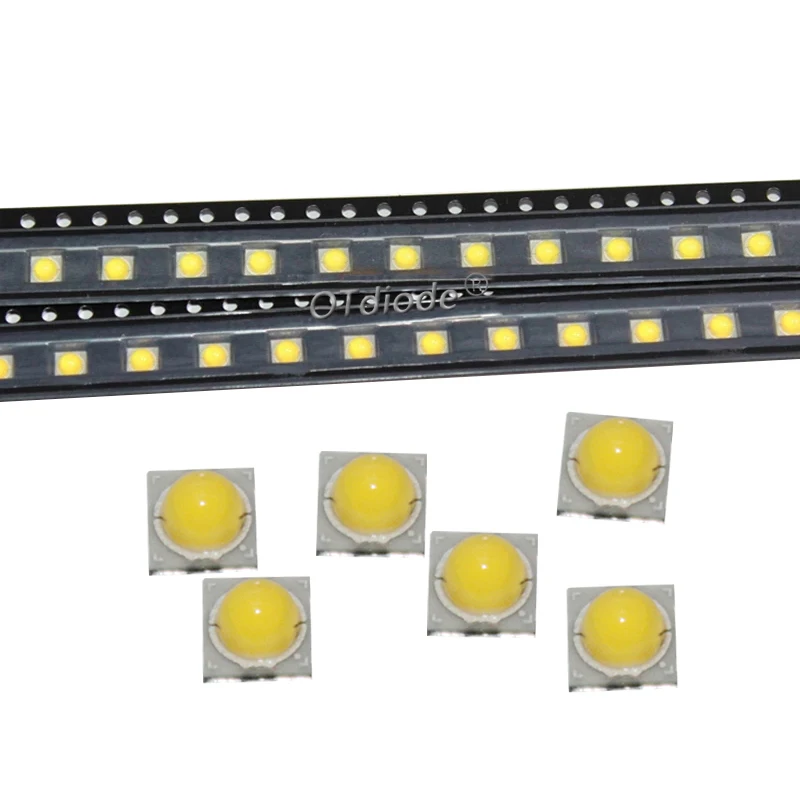 10PCS 1W 3W High Power XPE LED Beads 3535 SMD Diode Chip Neutral White 4500K Replace XP-E2 XPG2 For Biycle Flashlight