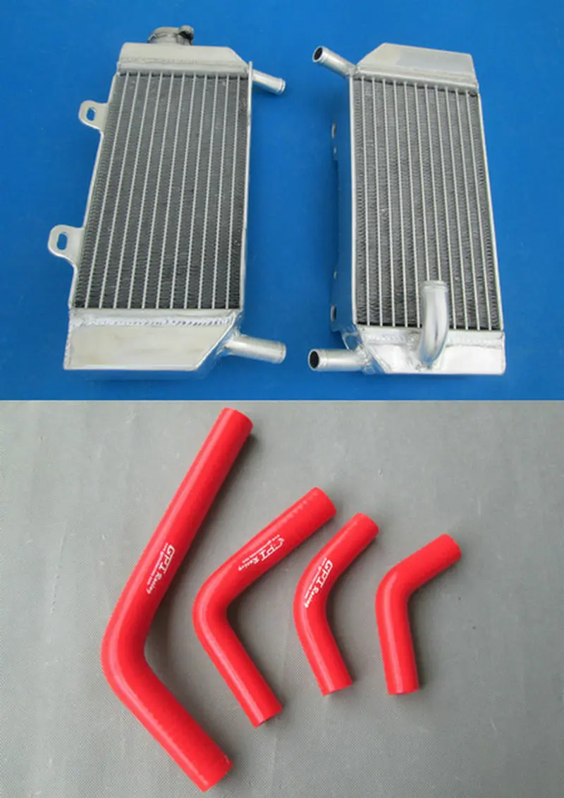 

Aluminum Radiator + Hose Racing For Hoda CRF250 CRF250X CRF250R 2004-2009 04 05 06 07 08 09