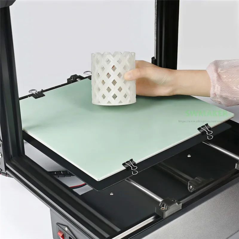 310x320x3mm 3D Printer Platform Polypropylene Build Plates Polyglass for Creality CR-10S Pro and CR-X