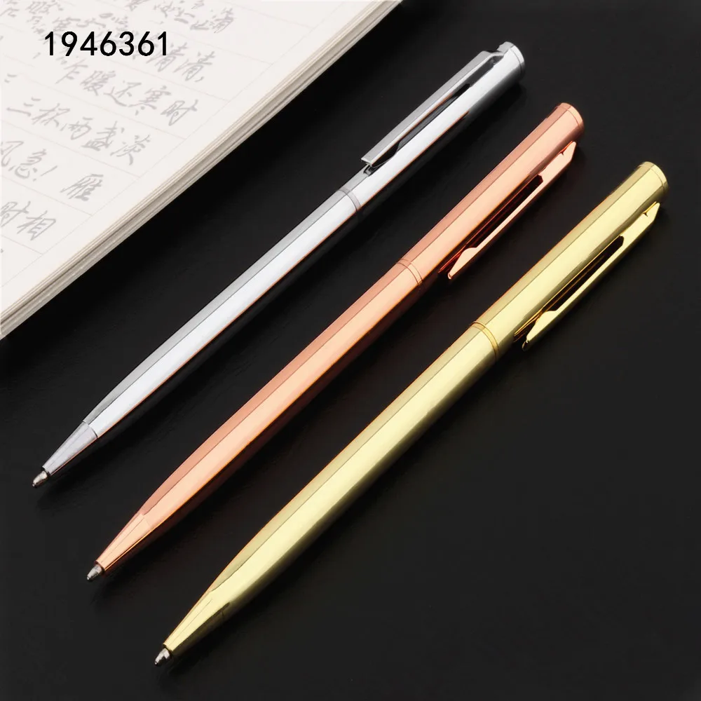 Luxury quality 009 Fine Business office School office stationery Ballpoint Pen New gold pen Financial  ball point pens