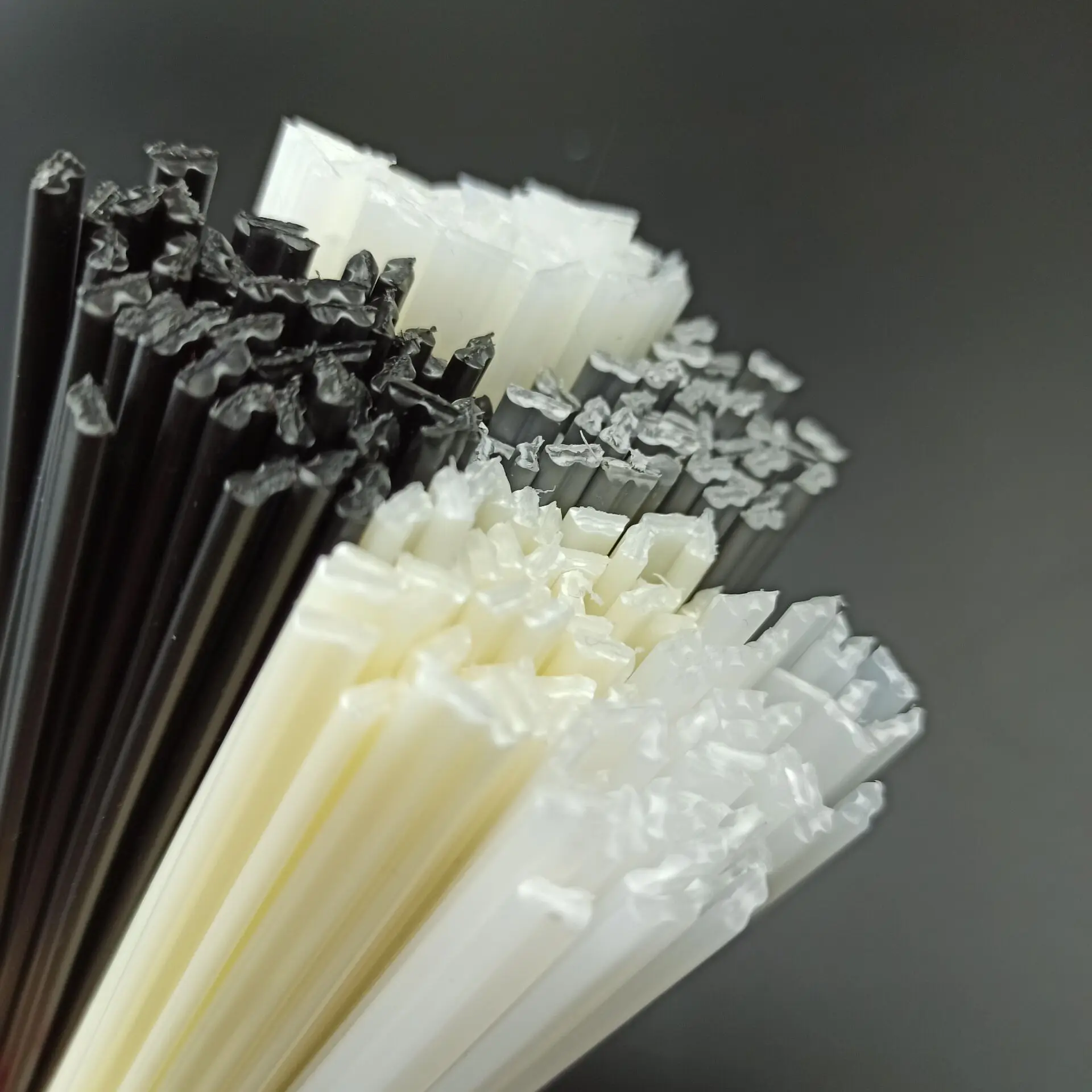 50pcs Plastic Welding Rods Bumper Repair ABS/PP/PVC/PE Welding Sticks Welding Soldering Supplies 20CM