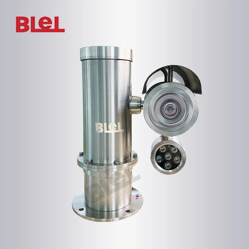 Explosion proof PTZ IR cctv camera enclosure explosion Proof Positioning System housing