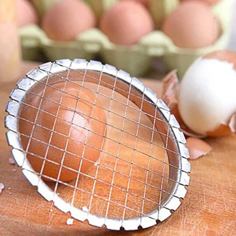 Stainless Steel Egg Slicer Cutter Cut Egg Device Grid for Vegetables Salads Potato Mushroom Tools Chopper for Kitchen Chopper