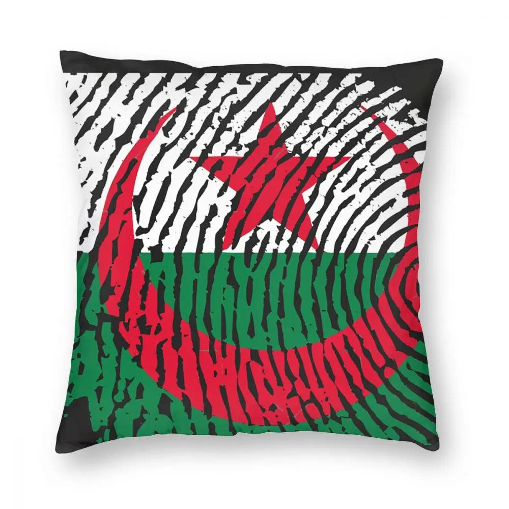 Algeria Flag Square Pillow Case Polyester Decorative Pillow 45*45cm Cushion Covers