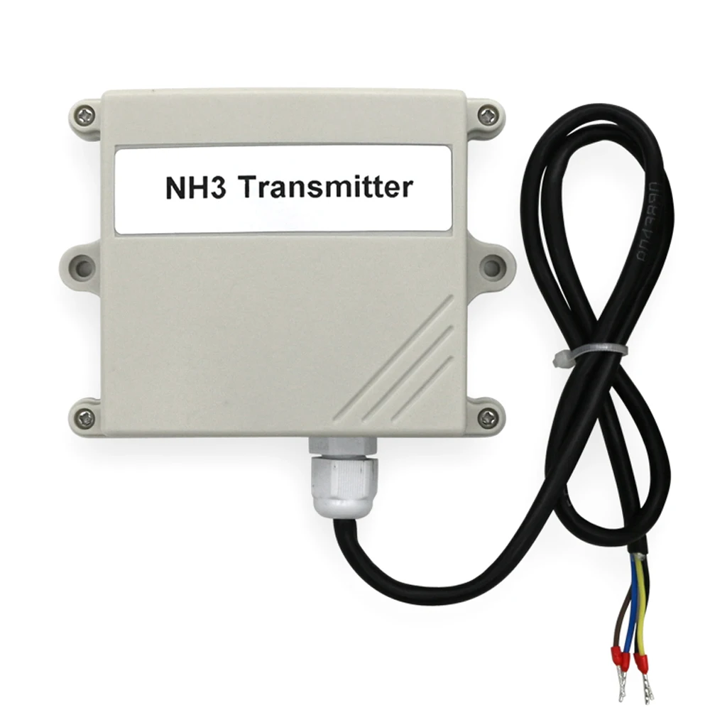 

NH3 Transmitter Ammonia Sensor Module H2S Hydrogen Sulfide Analog Digital 4-20mA output 0-10V 0-5V RS485DC 12-24V