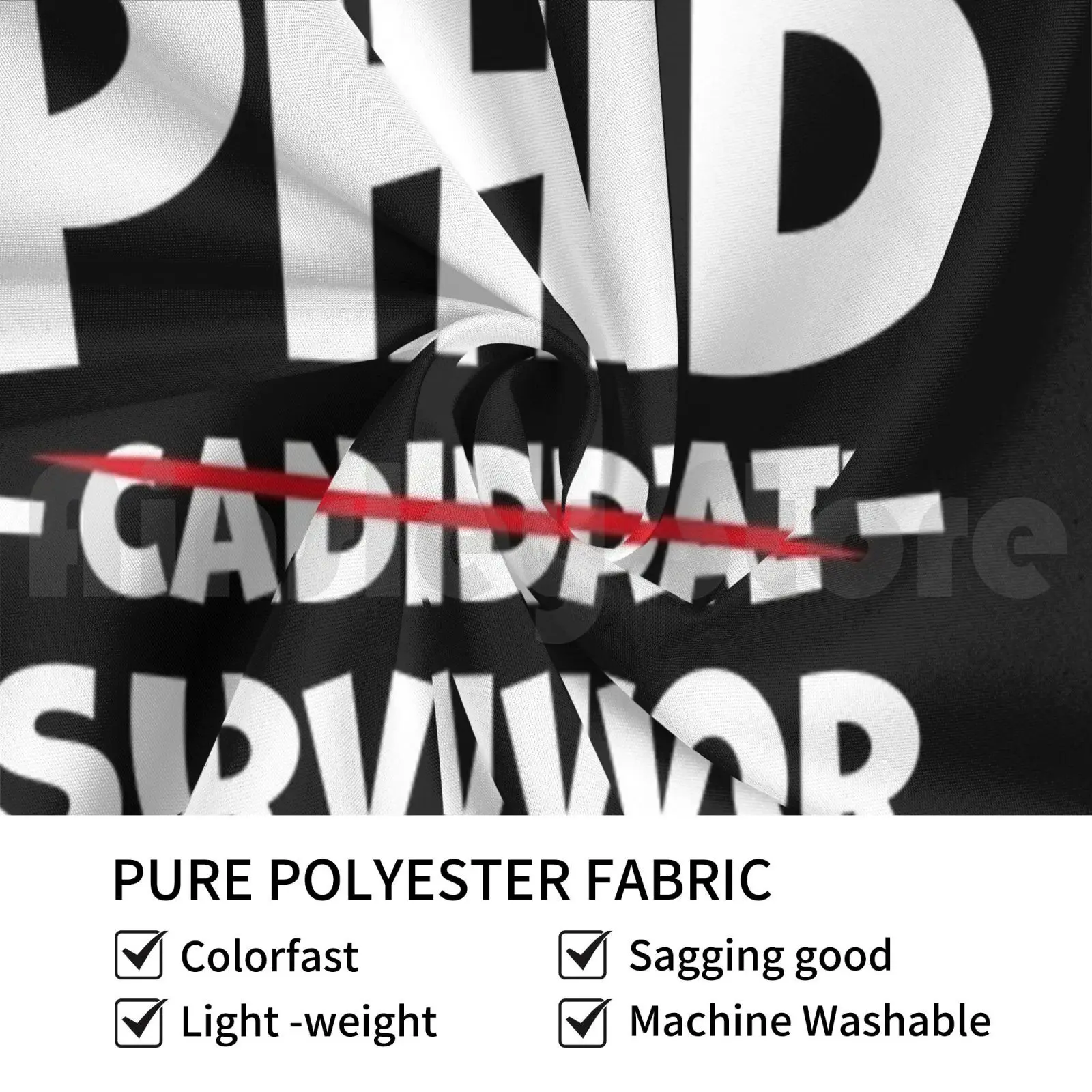 Phd Candidate Survivor-Phd Graduation Tapestry Background Wall Hanging Phd Candidate Survivor Phd Graduate Funny