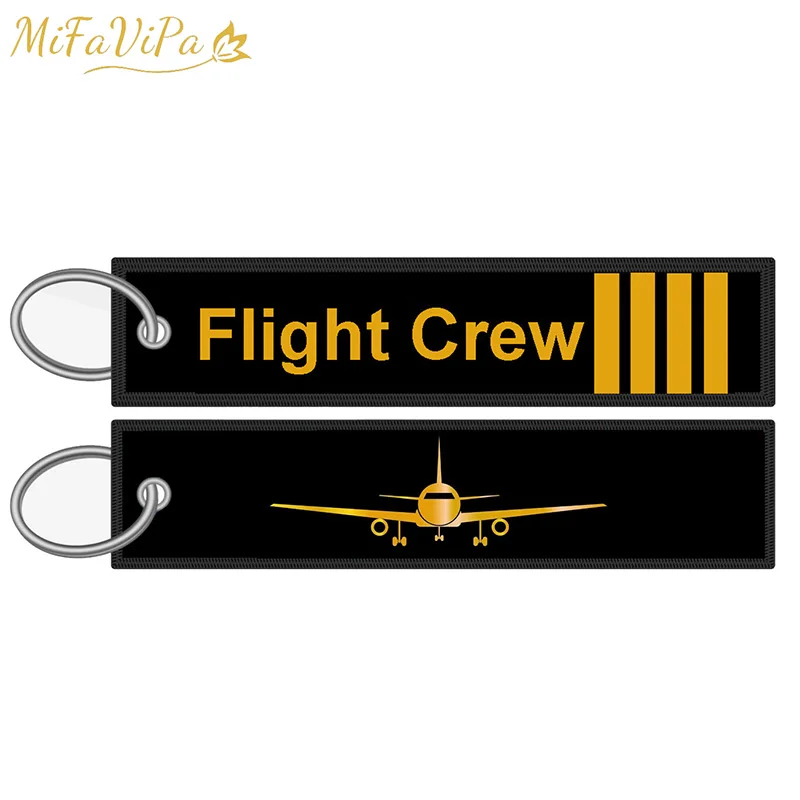 

MiFaViPa 936 PCS Customize Key Chains llavero Safety Label Embroidery Customized Key Ring Chain Aviation Gifts Fashion Trinket