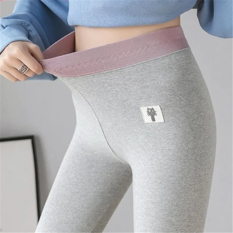 

High Quality 2019 New Fashion Women's Thin Spring And Summer High Elasticity Slim Fitness Capris Streetwear Leggings