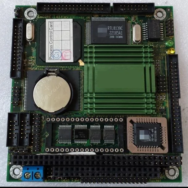 

EmCORE-i413 REV:1.0 100%OK PC104 Mainboard original Fanless IPC CPU Board PC/104 Embedded Industrial Motherboard with Memory