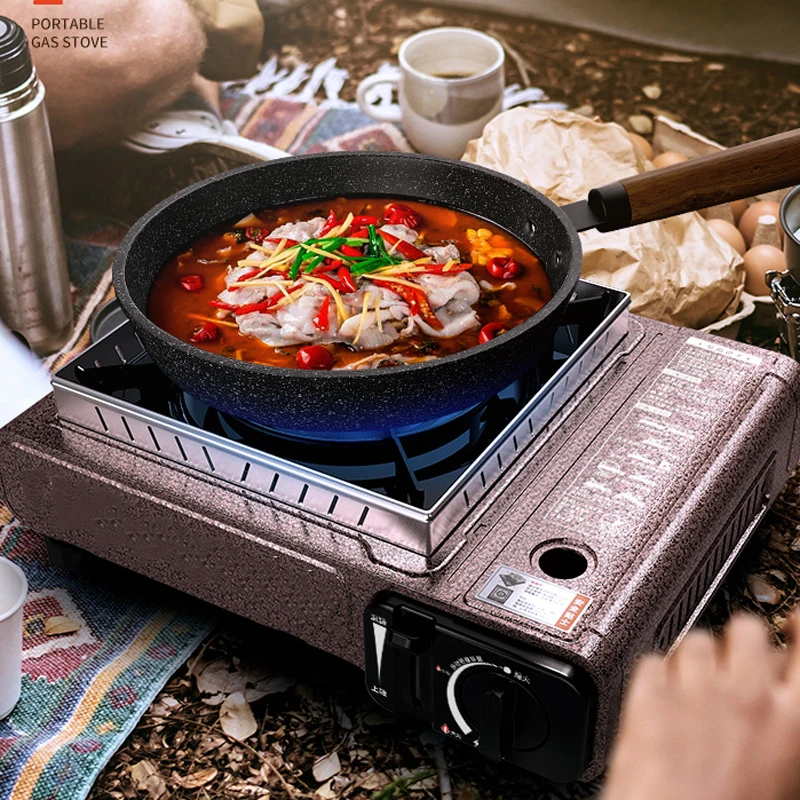 Portable Cassette Grill Boiler Card Magnetic Gas Stove Field Stove Outdoor Picnic Gas Stove Used For Barbecue Cookware