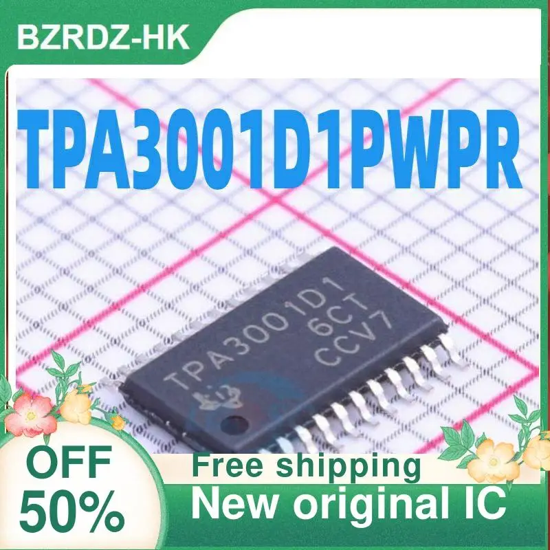 TPA3001D1PWPR SOP TPA3001D1 ، جديد الأصلي IC ، 5 قطعة