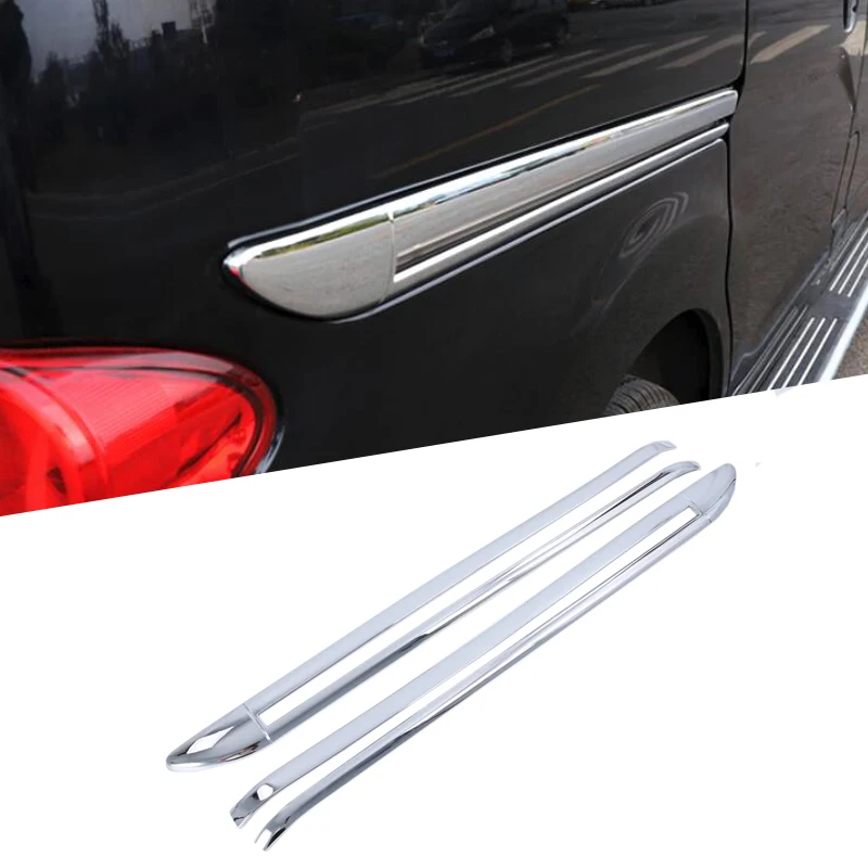 for Nissan NV200 2010 - 2018 Car Window A Pillar Chrome Cover Trim Car Styling Auto Accessories Stickers Decoration Covers