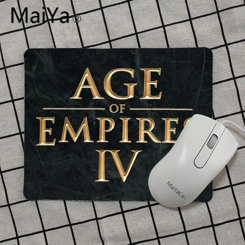 Maiya Top Quality Age of Empires DIY Design Pattern Game mousepad Top Selling Wholesale Gaming Pad mouse