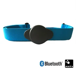 Heart Rate Monitor Chest Strap Bluetooth 4.0 ANT Fitness Sensor Compatible Belt Wahoo Polar Gar-min Connected Outdoor Band