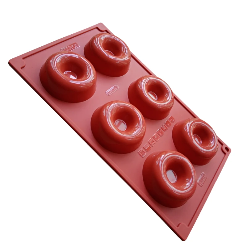 1pc Donuts Silicone Mold 6/18/28 Cavity Kitchen Accessories Baking Tool Chocolate Pastry Cake Molds Cake Decoration Baking Tray