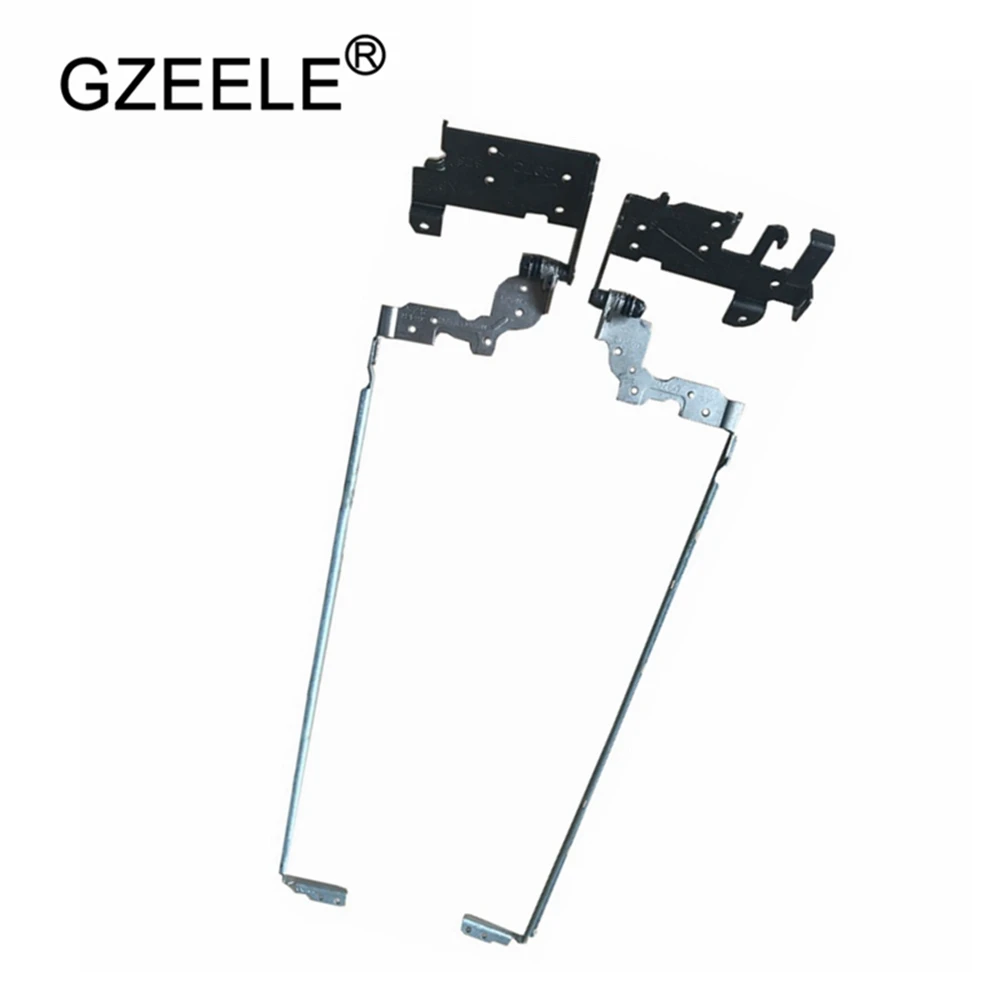 

GZEELE laptop accessories Laptop LCD Hinges L+R for HP Probook 470 G3 470G3 X64 FBX64005010 FBX64007010 laptop Screen axis hinge