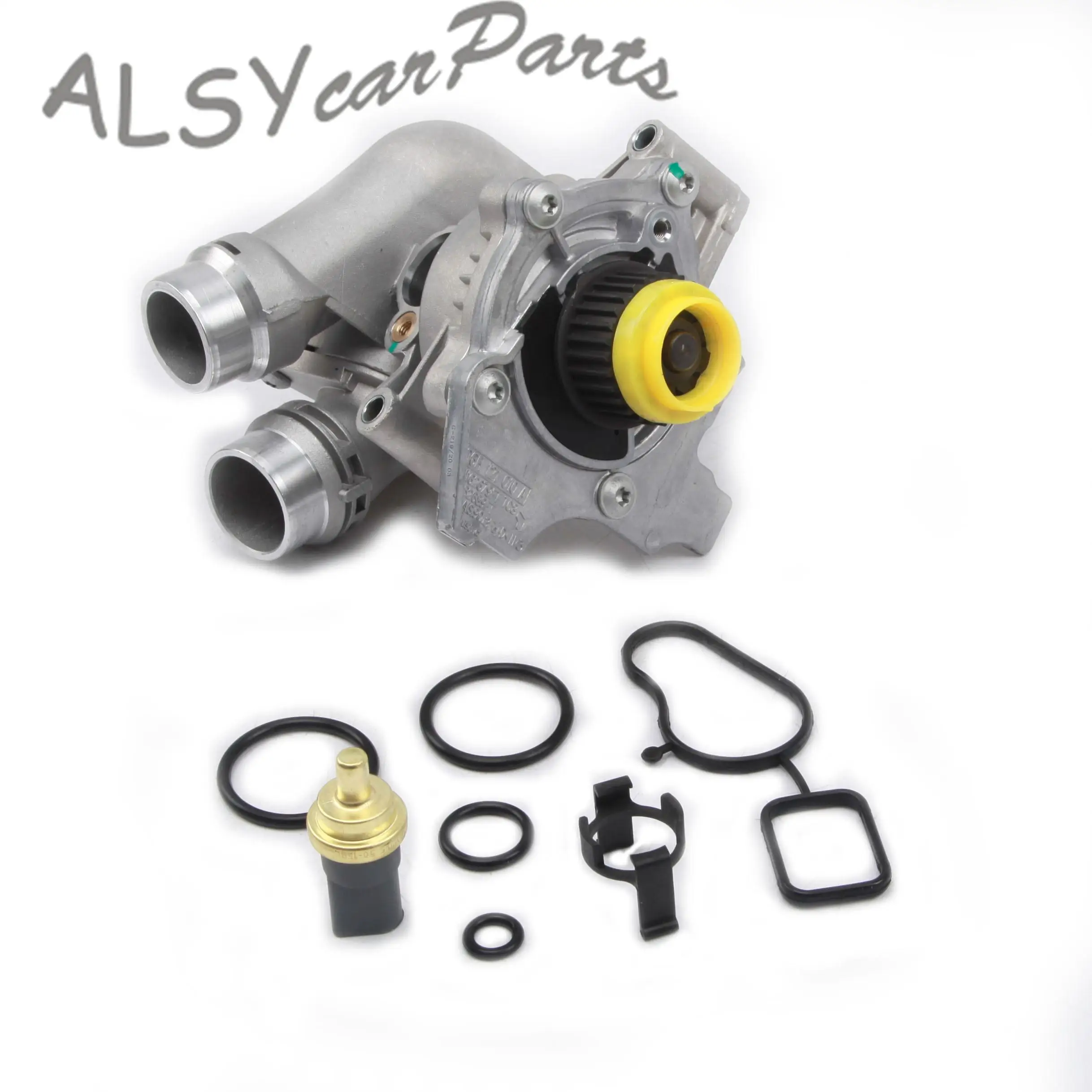 

Water Pump With Thermostat Assembly+Sensor Kit For Audi A4 A5 Q3 Q5 TT VW Passat CC Scirocco Tiguan Jetta Golf 06H121026DD