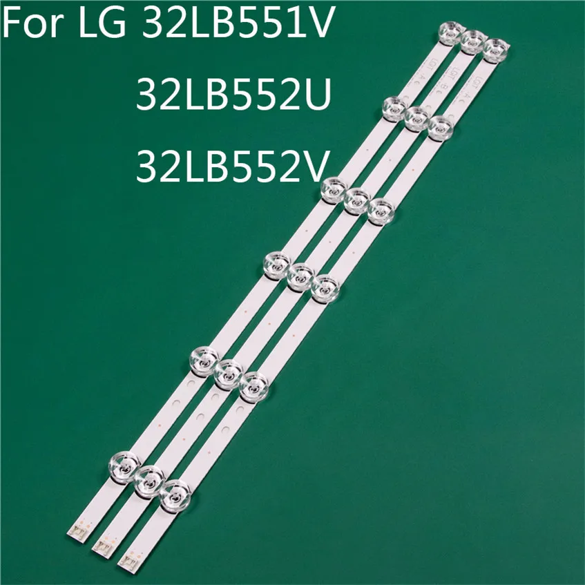 

LED TV Illumination Part Replacement For LG 32LB551V-ZC 32LB552U-ZA 32LB552V-ZA LED Bar Backlight Strip Line Ruler DRT3.0 32 A B