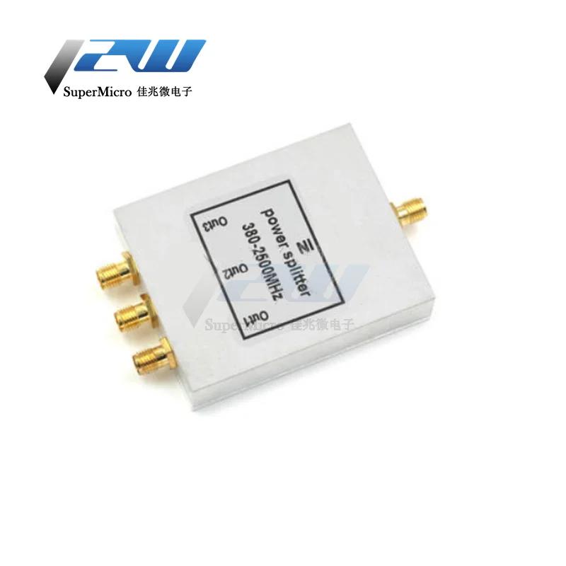 Imagem -02 - Sma Power Splitter 3802500mhz Wifi Cobertura Gps Power Splitter Ponto Combinador